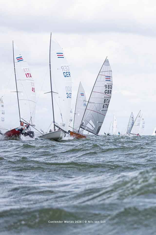2026 Contender World Championship at Medemblik, The Netherlands photo copyright Nils van Son taken at Royal Yacht Club Hollandia and featuring the Contender class