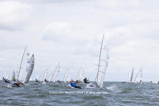2026 Contender World Championship at Medemblik, The Netherlands photo copyright Nils van Son taken at Royal Yacht Club Hollandia and featuring the Contender class