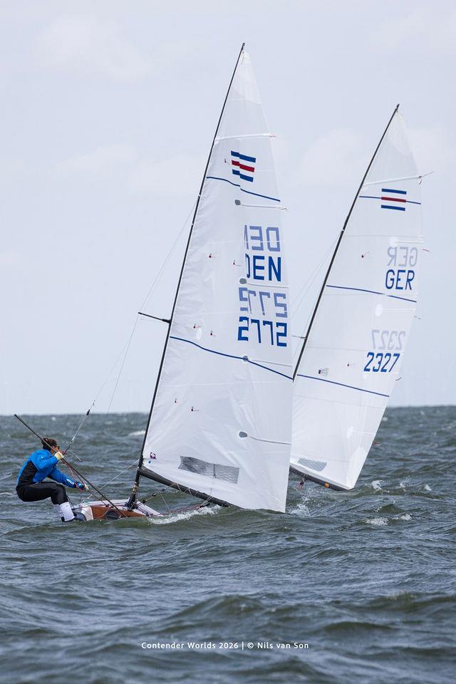 2026 Contender World Championship at Medemblik, The Netherlands photo copyright Nils van Son taken at Royal Yacht Club Hollandia and featuring the Contender class