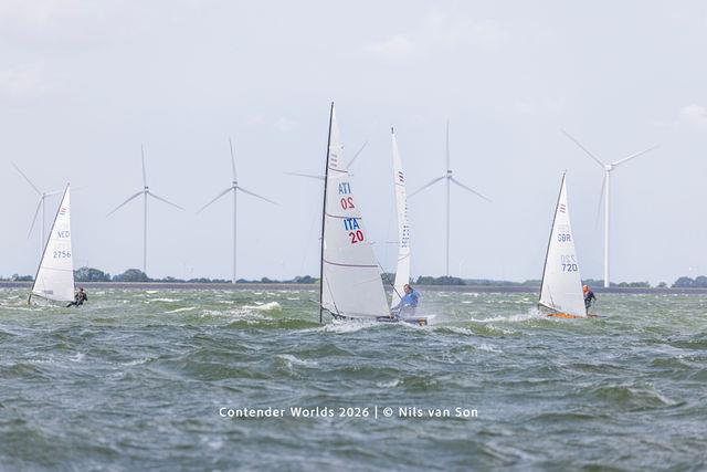 2026 Contender World Championship at Medemblik, The Netherlands photo copyright Nils van Son taken at Royal Yacht Club Hollandia and featuring the Contender class