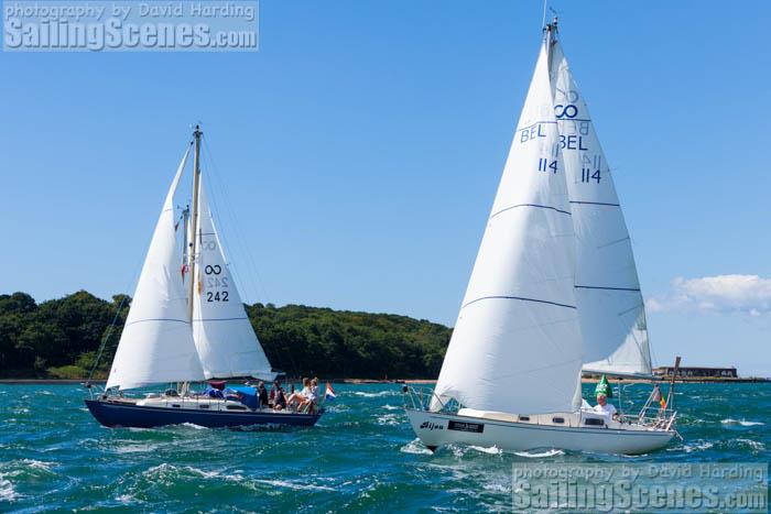 Contessa 26 50th Anniversary Rally in Lymington photo copyright David Harding / www.sailingscenes.com taken at Royal Lymington Yacht Club and featuring the Contessa 26 class