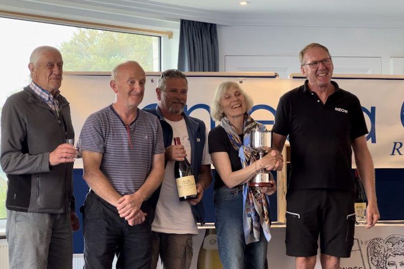 Chris Charlesworth and crew of Meow win the CO26 Nationals, held during the inaugural All-Contessa Regatta at Royal Solent Yacht Club photo copyright RSYC taken at Royal Solent Yacht Club and featuring the Contessa 26 class