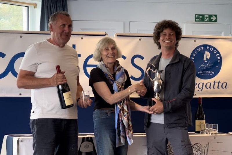 Stephen Hucklesby and crew of Cloudy Bay win the CO28 Nationals, held during the inaugural All-Contessa Regatta at Royal Solent Yacht Club photo copyright RSYC taken at Royal Solent Yacht Club and featuring the Contessa 28 class
