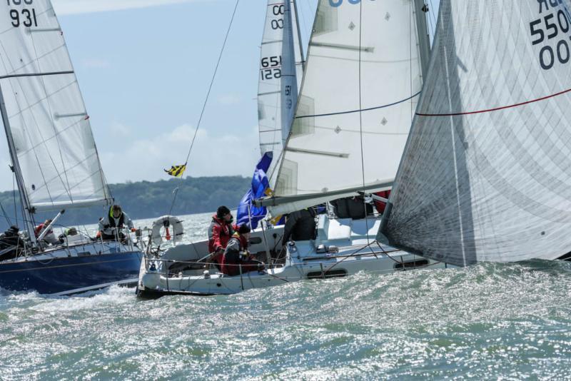 Eight Contessa 32s battled it out during the Harken May Regatta at the Royal Southern YC - photo © Jay Haysey / www.globalshots.co.uk