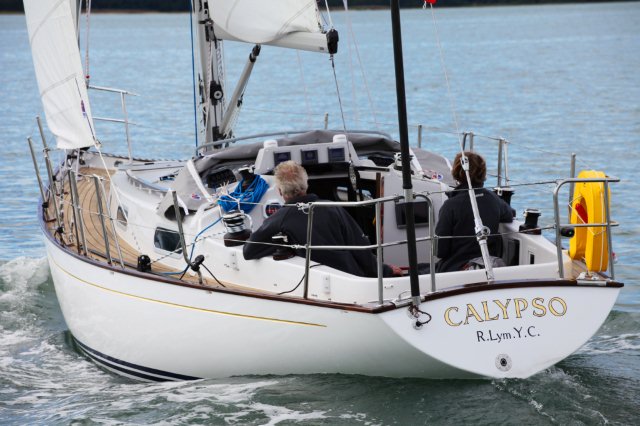 Calypso, the latest Contessa 32 built by Jeremy Rogers and family photo copyright JMPAMRTIR taken at  and featuring the Contessa 32 class