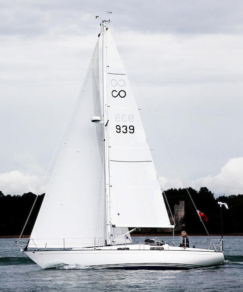 Yachtsman, boatbuilder and 1977 Yachtsman of the Year award winner Jeremy Rogers from Lymington, at the helm of his Contessa 32 yacht Calypso photo copyright Jeremy Rogers Archive / PPL taken at  and featuring the Contessa 32 class