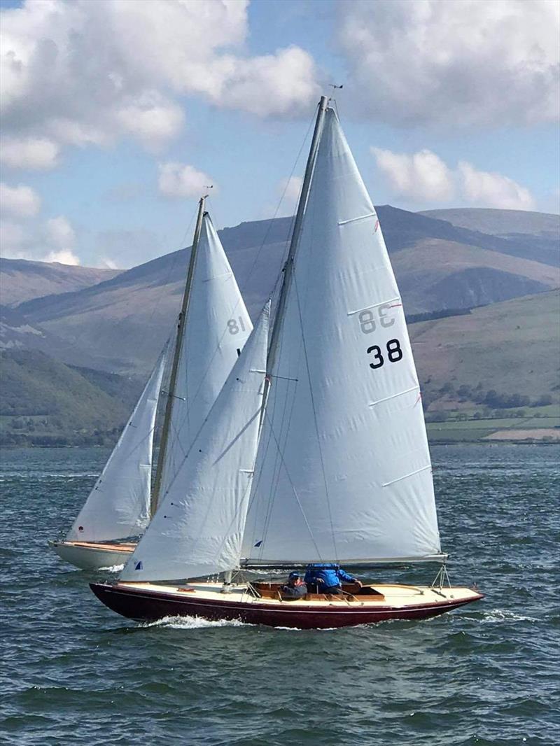 Conwy Fife One Design Season's First Race of 2021 photo copyright Richard Whitworth taken at Royal Anglesey Yacht Club and featuring the Conwy Fife One Design class