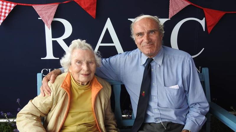 Mrs Dorothy Dickie celebrates her 100th Birthday at the Royal Anglesey Yacht Club - photo © Ian Bradley