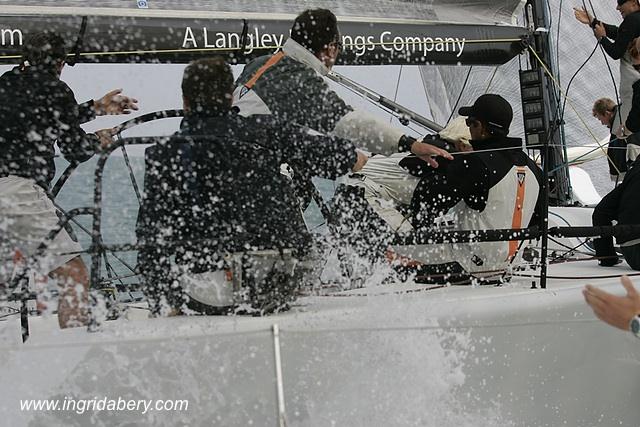 Farr 45s Team Racing in the Staples Trophy photo copyright Ingrid Abery / www.hotcapers.com taken at Royal Thames Yacht Club and featuring the Farr 45 class