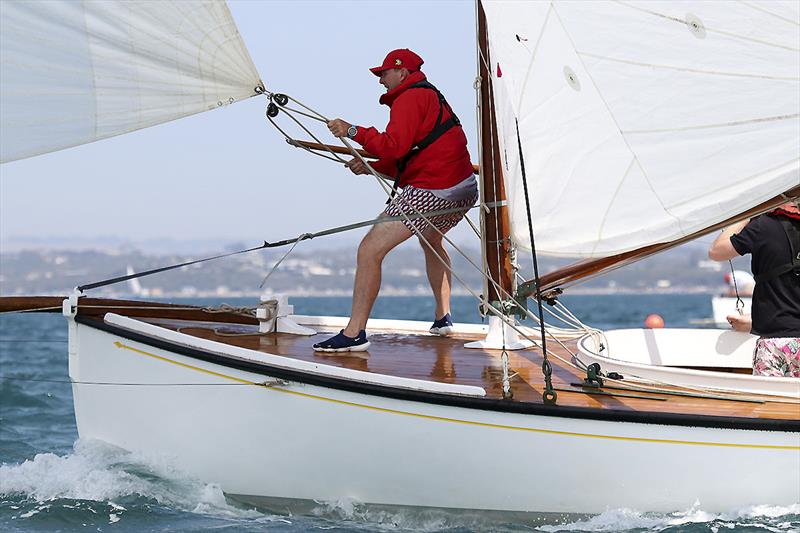 Life on the foredeck of Cheviot with Luke Aulich - photo © A.J. McKinnon