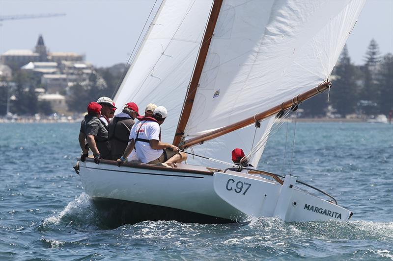 Harry Mighell skippering Margarita, which was third overall in Division One. - photo © A.J. McKinnon