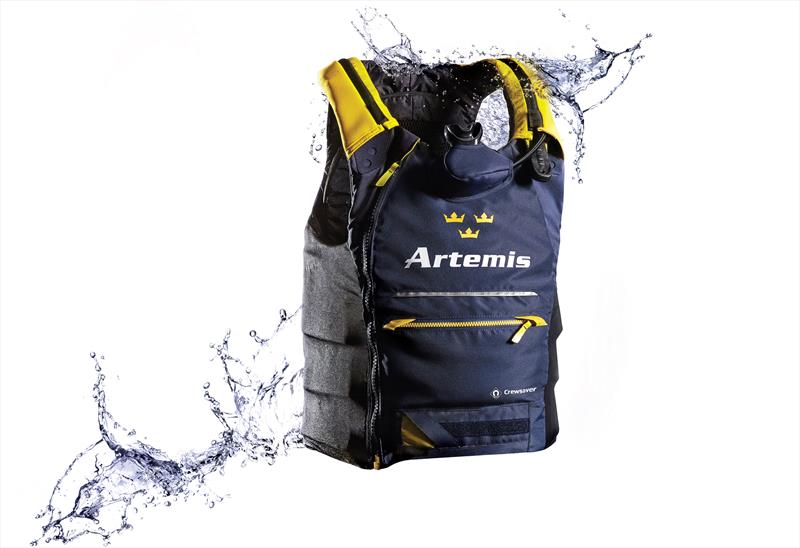 Artemis Racing BA2 50N buoyancy aid photo copyright Crewsaver taken at  and featuring the  class
