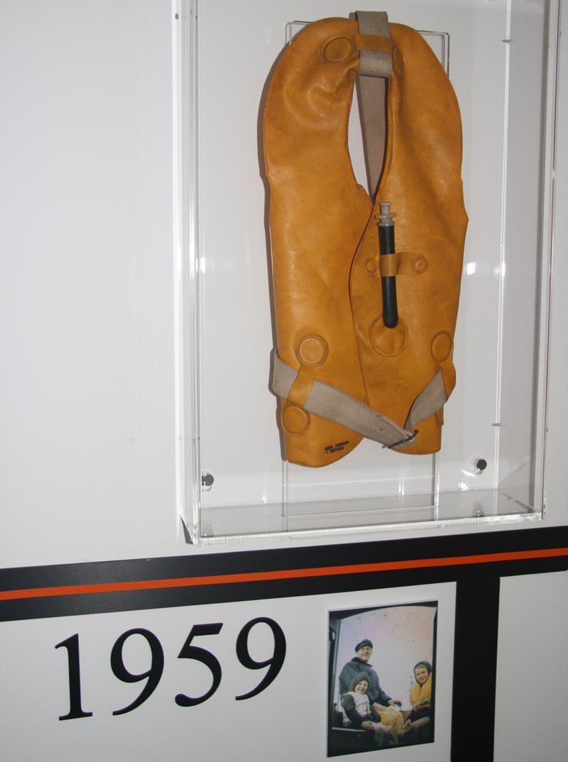 A bit of history: 1959 Crewsaver lifejacket photo copyright Mark Jardine / YachtsandYachting.com taken at  and featuring the  class