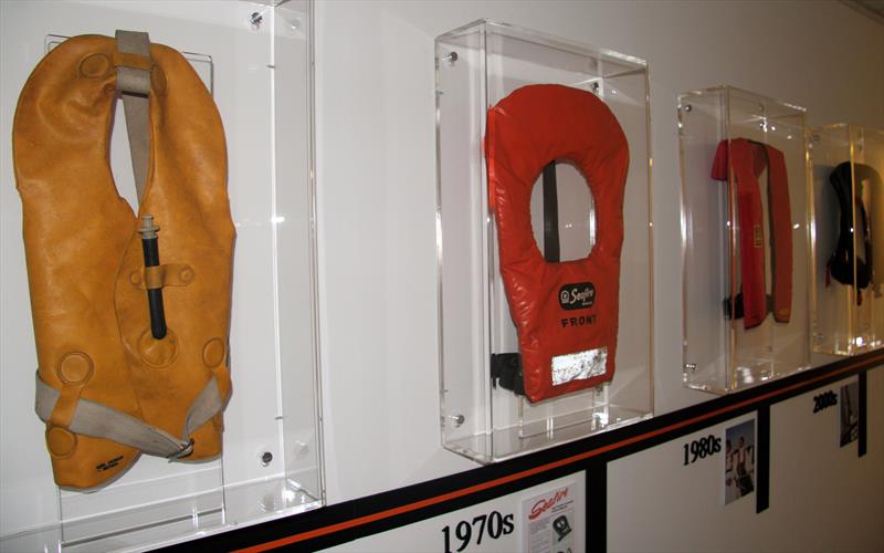 Crewsaver lifejackets: 1959 - 2000s - photo © Mark Jardine / YachtsandYachting.com