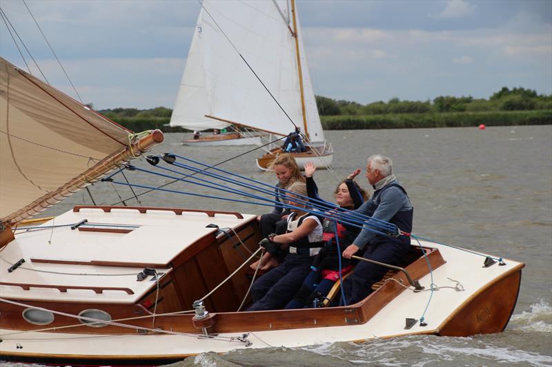 River Cruiser 'Joy' at Oulton Week photo copyright Karen Langston taken at Waveney & Oulton Broad Yacht Club and featuring the Cruising Yacht class