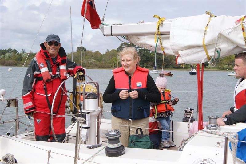 RYA Push the Boat Out event at Lymington Town SC photo copyright LTSC taken at Lymington Town Sailing Club and featuring the Cruising Yacht class