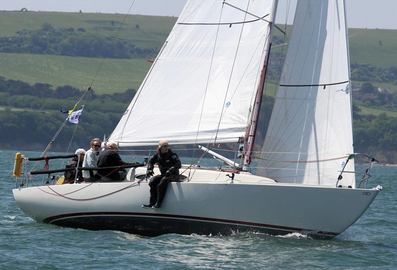 VPRS course on day 2 of the International Paint Poole Regatta photo copyright Mark Jardine taken at Parkstone Yacht Club and featuring the Cruising Yacht class