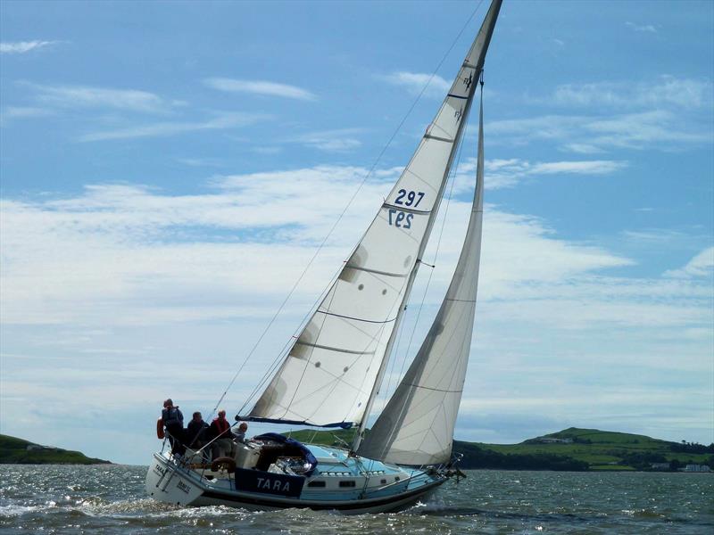 David Henderson and his crew aboard 'Tara' win in the big boat Cruiser class of both Kippford Week and Kippford Regatta photo copyright A-M Williams taken at Solway Yacht Club and featuring the Cruising Yacht class
