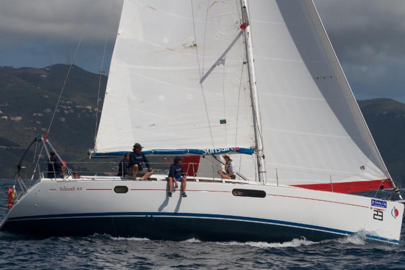 Team Horizon - Jitterbug win CSA Bareboat 3 at the BVI Spring Regatta - photo © BVISR / www.ingridabery.com