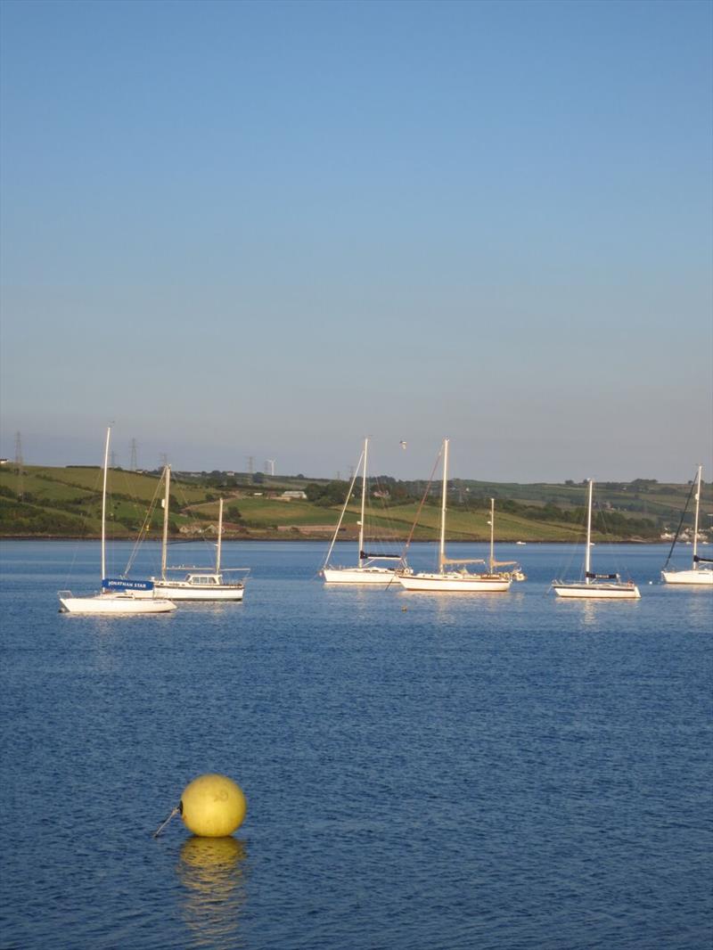 Wall-to-wall sunshine during the Larne Lough Weekend photo copyright Alison Craig taken at East Antrim Boat Club and featuring the Cruising Yacht class
