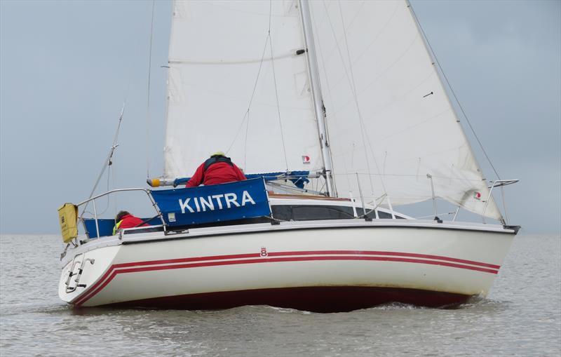 Cruiser Class winner in the RNLI Regatta race, John Searle's 'Kintra' helmed by Stewart Monaghan to a memorable win during the Catherinefield Windows RNLI Regatta in Kippford photo copyright John Sproat taken at Solway Yacht Club and featuring the Cruising Yacht class