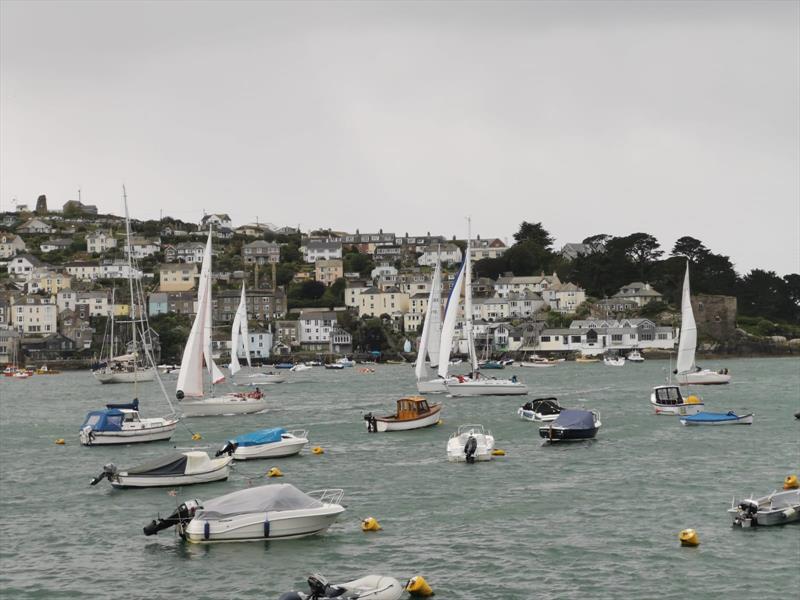 Fowey Week Cruiser Racing photo copyright Simon Chapman taken at Royal Fowey Yacht Club and featuring the Cruising Yacht class