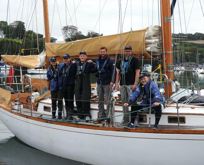 Military veterans set sail on charity expedition from Land's End to John O'Groats photo copyright Mark Hardaker taken at  and featuring the Cruising Yacht class