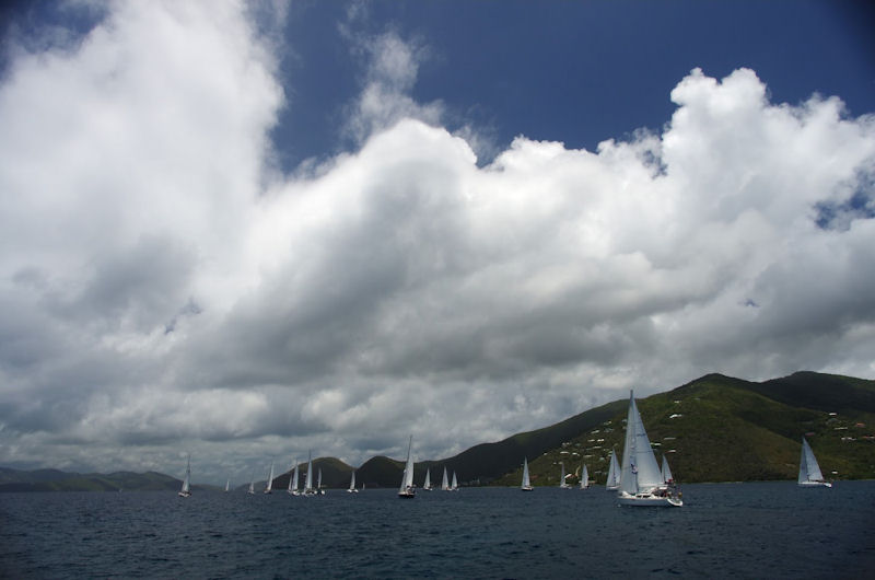 The ARC Europe & Atlantic Cup fleet bound for Bermuda photo copyright World Cruising Club taken at  and featuring the Cruising Yacht class