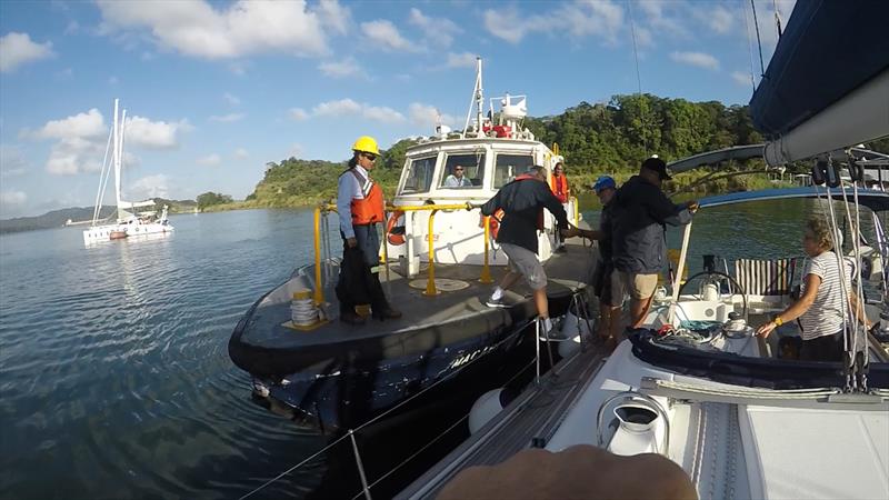 The World ARC fleet crossed the Panama Canal - photo © World Cruising