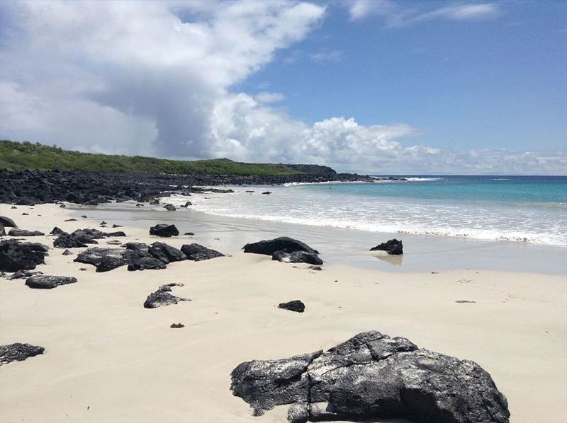 Puerto Chino Beach, San Cristobal, Galapagos Islands photo copyright MusikAnimal, Wikimedia Commons, CC SA 4.0 International taken at  and featuring the Cruising Yacht class