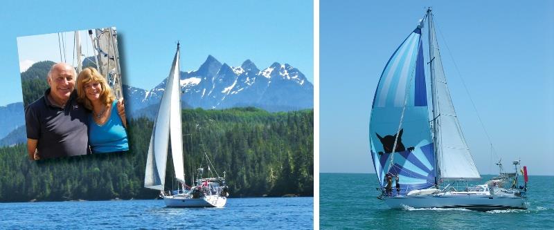 Andy and Liza Copeland on board Beneteau 38, Bagheera photo copyright Bluewater Cruising Association taken at  and featuring the Cruising Yacht class