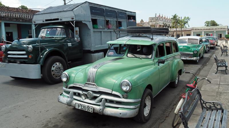 Local taxi rank, near Cienfuegos - photo © Neil Langford, SV Crystal Blues