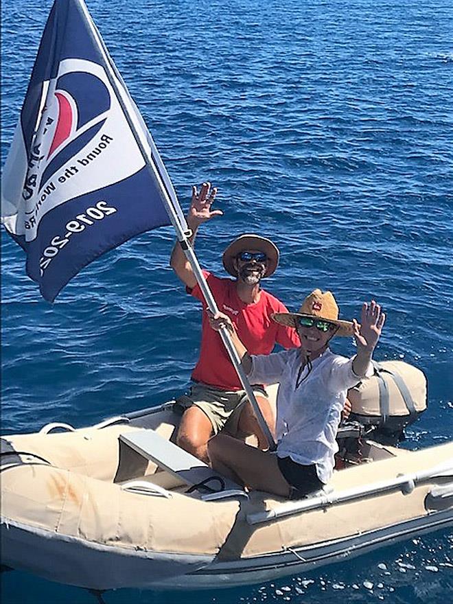 World ARC 2019-20 - Cassiopee Support photo copyright World Cruising taken at  and featuring the Cruising Yacht class