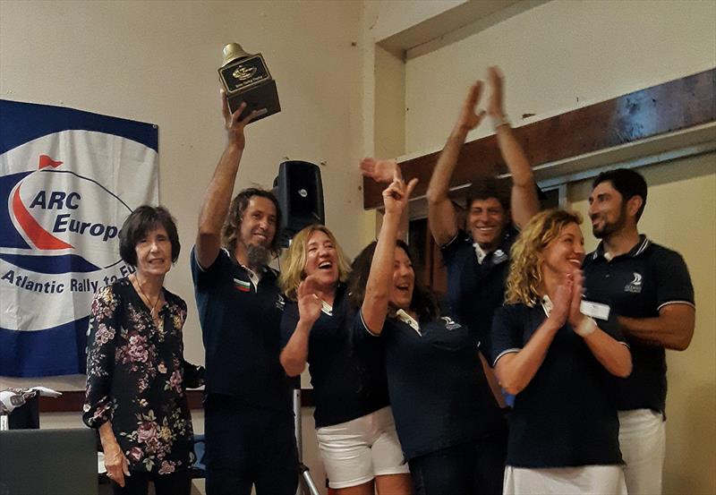 ARC Europe & ARC USA - Prizegiving Leg 1 photo copyright World Cruising taken at  and featuring the Cruising Yacht class