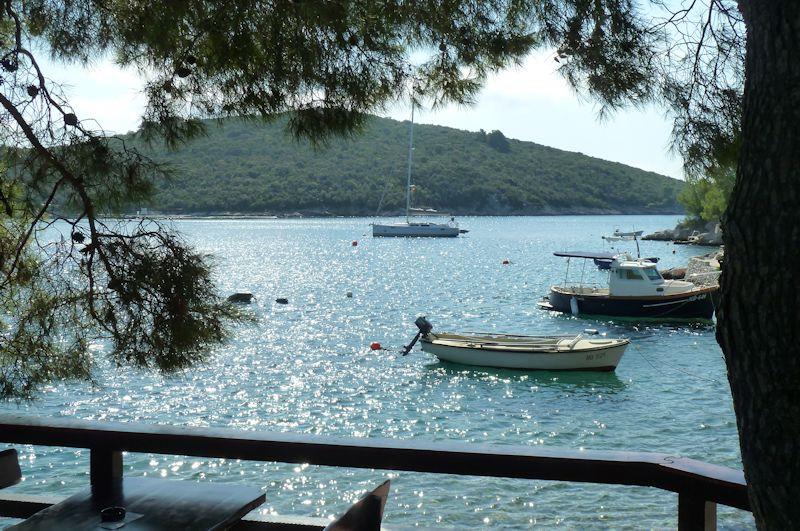 Cruising in Croatia - The charter yacht in Sesula Bay photo copyright Liz Potter taken at  and featuring the Cruising Yacht class
