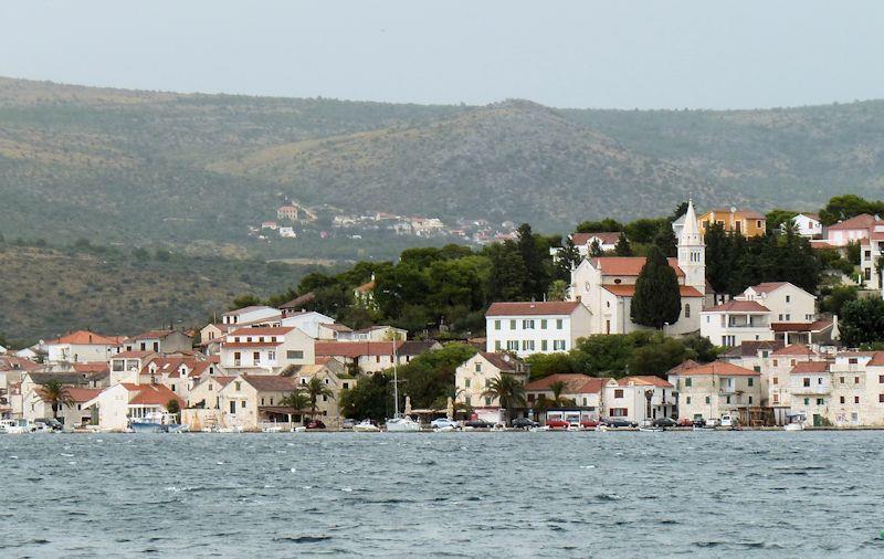 Cruising in Croatia - Rogoznica town photo copyright Liz Potter taken at  and featuring the Cruising Yacht class