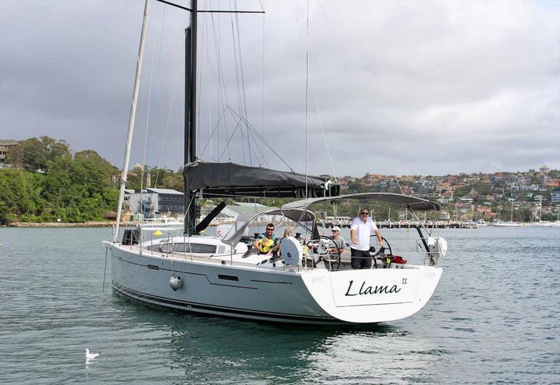 Firefighter Family Day: Boat owner Jon Linton welcomed a family of three onboard his boat Llama 2 for the day. - photo © Niall Powers