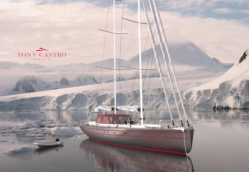 KMY Pelagic 77 photo copyright Sand People taken at  and featuring the Cruising Yacht class