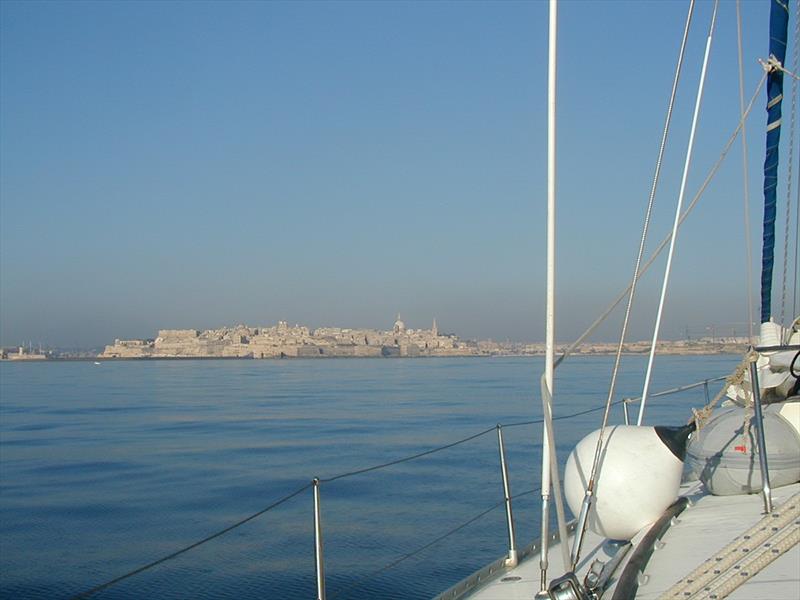 Malta arrival at Dawn photo copyright Hugh & Heather Bacon taken at  and featuring the Cruising Yacht class
