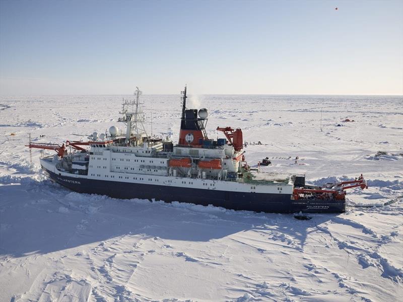 German icebreaker Polarstern returned home after a year spent drifting through the Arctic Ocean during the largest polar expedition in history photo copyright Michael Gutsche, Alfred Wegener Institute taken at  and featuring the Cruising Yacht class