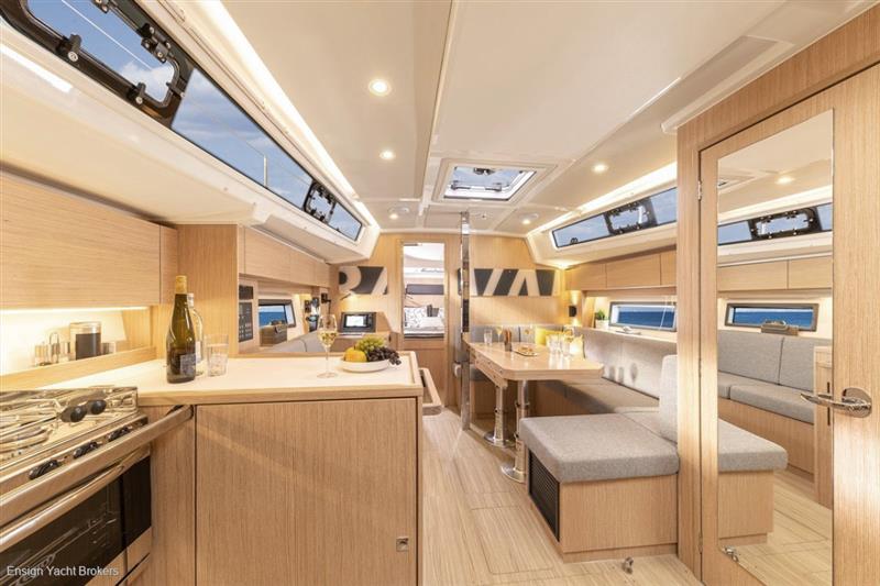 Main Saloon of the Bavaria C38 - photo © Bavaria Yachts