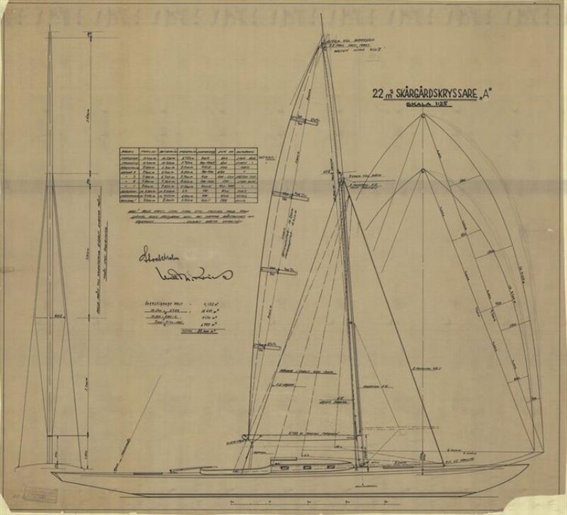 Knud Reimers 22sq Skerry Cruiser 1936 - photo © Southern Woodenboat Sailing