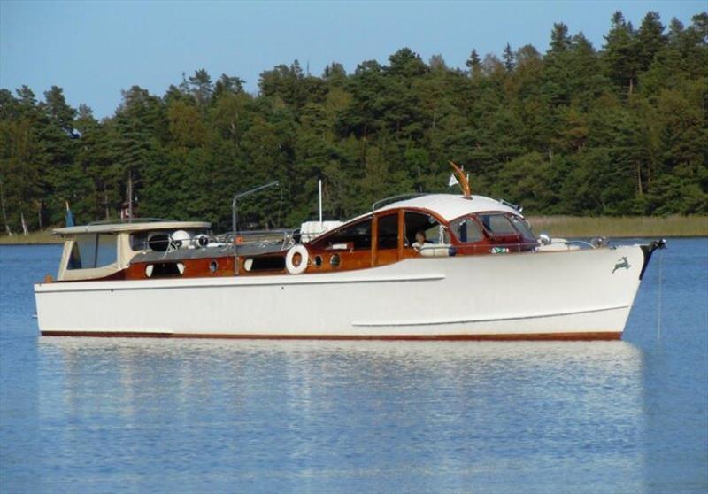 A Hjorten Motorkryssare recently restored - photo © Reimers collection / Swedish Maritime Museum