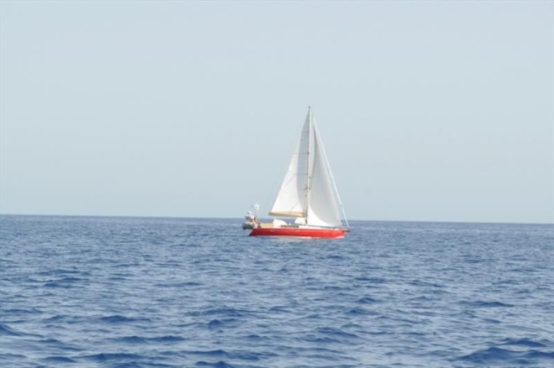 Sailing to Greece photo copyright SV Red Roo taken at  and featuring the Cruising Yacht class