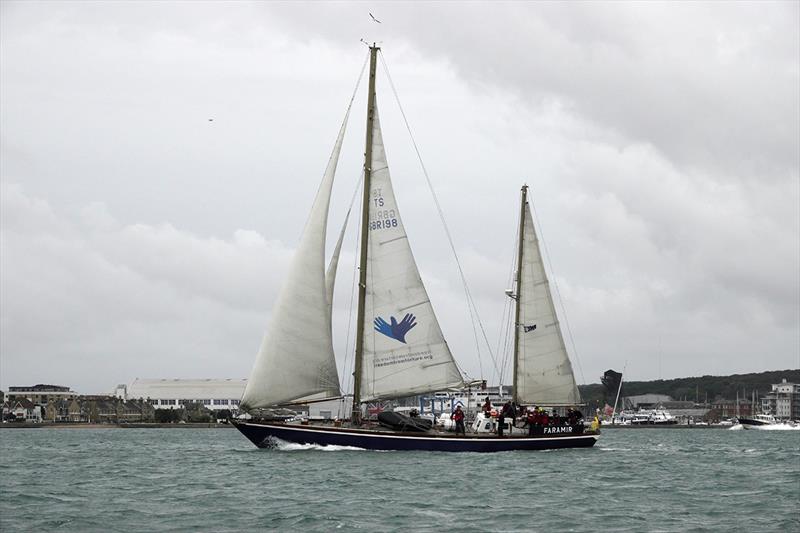 Cirdan Sailing Trust's Faramir photo copyright Max Mudie taken at  and featuring the Cruising Yacht class