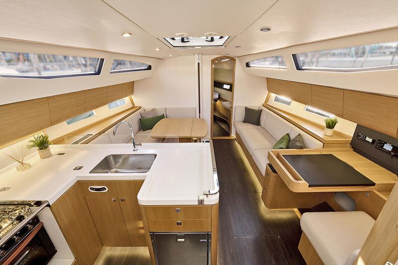 Main Saloon - J/45 photo copyright J/Boats taken at  and featuring the Cruising Yacht class
