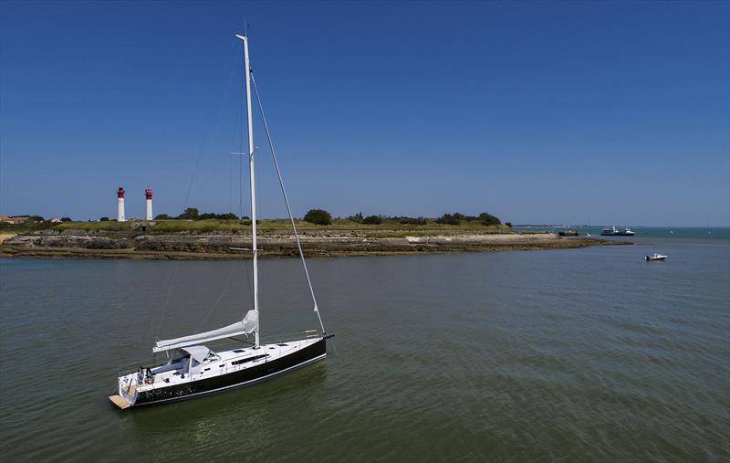 Very pretty at anchor too - J/45 - photo © J/Boats