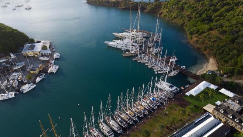 Nelson's Dockyard, Antigua photo copyright Oyster Yachts taken at  and featuring the Cruising Yacht class