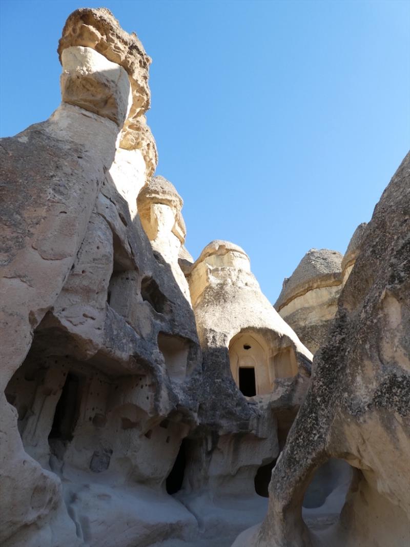 Fairy Chimneys at Pasabag - Monks Valley photo copyright SV Red Roo taken at  and featuring the Cruising Yacht class