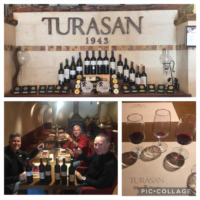 Wine Tasting at Nevsehir photo copyright SV Red Roo taken at  and featuring the Cruising Yacht class